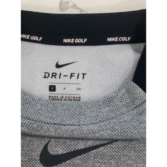 Nike Golf Gray‎ Men's Dri-Fit Crew Neck Long-Sleeve Shirt Small - Picture 7 of 12